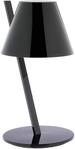 Artemide La Petite Tischlampe, Aluminium, Schwarz, 25 x 19,4 x 37 cm