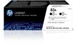 HP 83A 2er-Pack (CF283AD) Schwarz Original Toner f&uuml;r HP Laserjet Pro M201,...