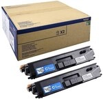 Brother TN-900CTWIN Toner f&uuml;r HL-L9200CDWT MFC-L9550CDWT, cyan