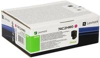Lexmark 74C2HM0 Original Toner 1er Pack 2521773, magenta