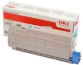 OKI Cyan Original Tonerpatrone f&uuml;r C712dn 712n