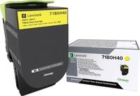Lexmark 71B0H40 R&uuml;ckgabe-Tonerkassette Gelb mit hoher Kapazit&auml;t