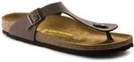 Birkenstock Classic Gizeh Birko-Flor 43751, Zehentrenner, Braun (Mocca 650), 44...