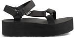 Teva Original Universal Flatform W's, Damen Plateau Sandalen, Schwarz (Black), 36 EU