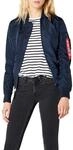 Alpha Industries Damen Jacke Ma-1 TT, Gr. X-Small, Blau (Rep.Blue 07)