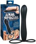You2Toys Anal Special Silicone Black - softer Analdildo mit zwei Schlaufen f&uuml;r Penis