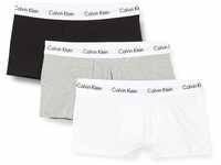 Calvin Klein Herren 3er-Pack Boxershorts Low Rise Trunk 3Pk mit Stretch,