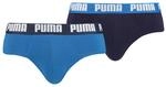 PUMA Herren Unterw&auml;sche Basic Brief 2P, True Blue, S, 521030001