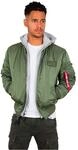Alpha Industries MA-1 D-Tec Bomberjacke f&uuml;r Herren Sage-Green