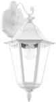 EGLO Au&szlig;en-Wandlampe Navedo, 1 flammige Au&szlig;enleuchte, Wandleuchte aus Aluguss und
