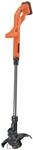 Black+Decker Akku-Rasentrimmer ST182320 (18V 2,0Ah, 25 cm Schnittbreite, AFS Reflex