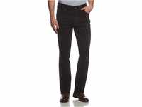 Wrangler Herren Texas Tonal Straight Jeans, Black Overdye, 32W / 30L