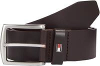 Tommy Hilfiger Herren G&uuml;rtel New Denton Belt 4.0 Lederg&uuml;rtel, Braun (Testa Di