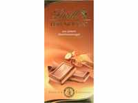 Lindt Schokolade Edel-Nougat | 10 x 100g Tafel | Vollmilch-Schokolade mit zartem