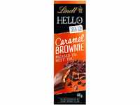 Lindt Schokolade HELLO Caramel Brownie | 100 g Tafel | Vollmilch-Schokolade mit