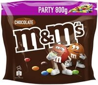 M&M&rsquo;s Chocolate Gro&szlig;packung Schokolade, Knackige Schokolinsen mit bunter