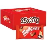 Maltesers Schokoladen Gro&szlig;packung, 25 x 37g, Schokokugeln mit Schokolade,