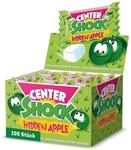 Center Shock Hidden Apple, Box mit 100 Kaugummis, extra-sauer mit Apfel-Geschmack,