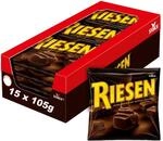 RIESEN, Schokokaramell Kaubonbons - 15 x 105 g | Softe Bonbons mit dunkler