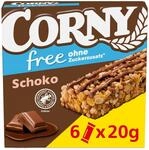 M&uuml;sliriegel Corny free Schoko | Riegel mit zarter Vollmilchschokolade | Snack ohne