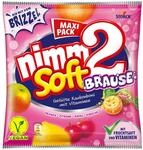 nimm2 soft Brause, Kaubonbons mit Brausef&uuml;llung - 1 x 345 g | Softe Bonbons in...