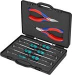 KNIPEX Elektronikzangen-Set mit Werkzeugen f&uuml;r Arbeiten an elektronischen Bauteilen