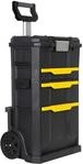 STANLEY Tools Rollende Werkstatt (77,8 x 48,8 x 34,8 cm, 2-in-1, modular...