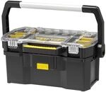 Stanley Werkzeugkoffer STST1-70317 (mit Organizeraufsatz, getrennt verwendbar, Koffer