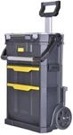 STANLEY 2in1 Rollende Werkstatt Werkzeugkoffer leer Werkzeugkasten (53 x 75.60 x 32