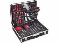 ViGOR Werkzeug-Koffer V2542 | 143-teiliger Werkzeug-Kasten, gefüllt mit Steck-
