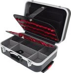 KS Tools 850.0530 ABS Hartschalenkoffer mit Teleskop-Trolly, Farbe | LxBxH 435...