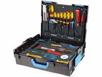 GEDORE Werkzeugkoffer L-BOXX 136, Set 36-teilig, gefüllt, Werkzeug für...