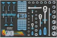 Hazet Werkzeug-Sortiment 163-329/100 | HAZET Safety-Insert-System (SIS) - Perfektes