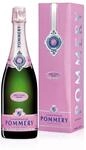 Pommery Brut Rose Champagner mit Geschenkverpackung (1 x 0,75 l)