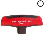 Wiha pr&auml;ziser Drehmoment-Schraubendreher mit Quergriff TorqueFix&reg; Tplus fest