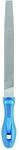 PFERD Werkstattfeile Flachspitz, 200mm, rechteckige, spitz zulaufende Feile,