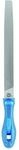 PFERD Werkstattfeile Flachspitz, 250mm, rechteckige, spitz zulaufende Feile,