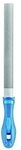 PFERD Werkstattfeile Halbrund, 250mm, halbrunde Feile, Kreuzhieb H1 auf zwei Seiten,