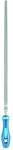 PFERD Werkstattfeile Vierkant, 250mm, quadratische, spitz zulaufende Feile, Kreuzhieb