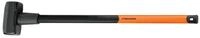 Fiskars Vorschlaghammer, Gewicht: 6,13 kg, Karbonstahl (geschmiedet), Schwarz/Orange,