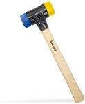 Wiha Schonhammer Safety I weich/mittelhart I Hickory-Holzstiel I...