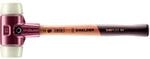 Simplex Schonhammer, Nylon; mit Tempergussgeh&auml;use und hochwertigem Holzstiel | D=50