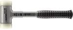 Supercraft Schonhammer, mit bruchsicherem Stahlrohrstiel und ergonomisch geformtem,