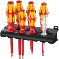 Wera 05006148001 160 i/165 i/7 Rack, VDE-isolierter Schraubendrehersatz, 7-teilig