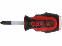 KS Tools 151.1107 ERGOTORQUEmax Schlagkappen-Schraubendreher, PH2, kurze Form