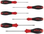 Wiha Schraubendreher Set SoftFinish&reg; (24506) 6 tlg. I Schraubenzieher Satz f&uuml;r