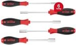 Wiha Schraubendreher Set SoftFinish&reg; Sechskant-Steckschl&uuml;ssel 5-tlg. ergonomischer