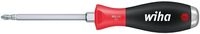 Wiha Schraubendreher SoftFinish&reg; Pozidriv mit durchgehender Sechskantklinge und