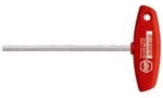 Wiha Stiftschl&uuml;ssel mit Quergriff Sechskant glanzvernickelt (00915) 4 x 350 mm