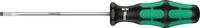 Wera 335 Schlitz-Schraubendreher - Elektrikerklinge, 0,5 x 3 x 200 mm, 1 St&uuml;ck,